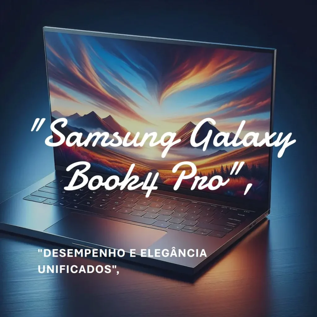 Samsung Galaxy Book4 Pro: Desempenho e Elegância em um Só Pacote