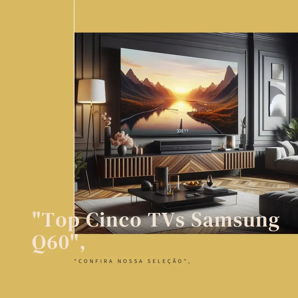 Top Cinco TV Samsung Q60 55 polegadas