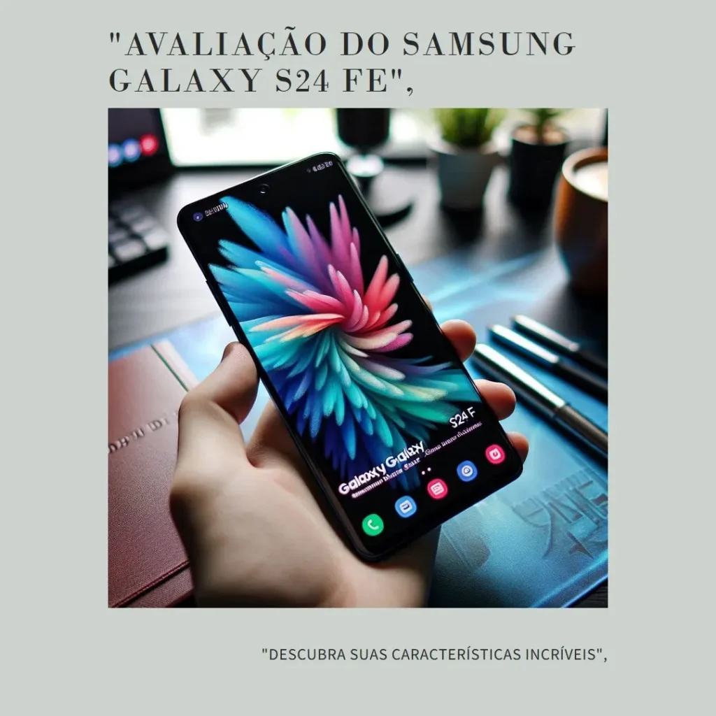 Samsung Galaxy S24 FE 5G 128GB 8GB RAM Tela 6.7" AI