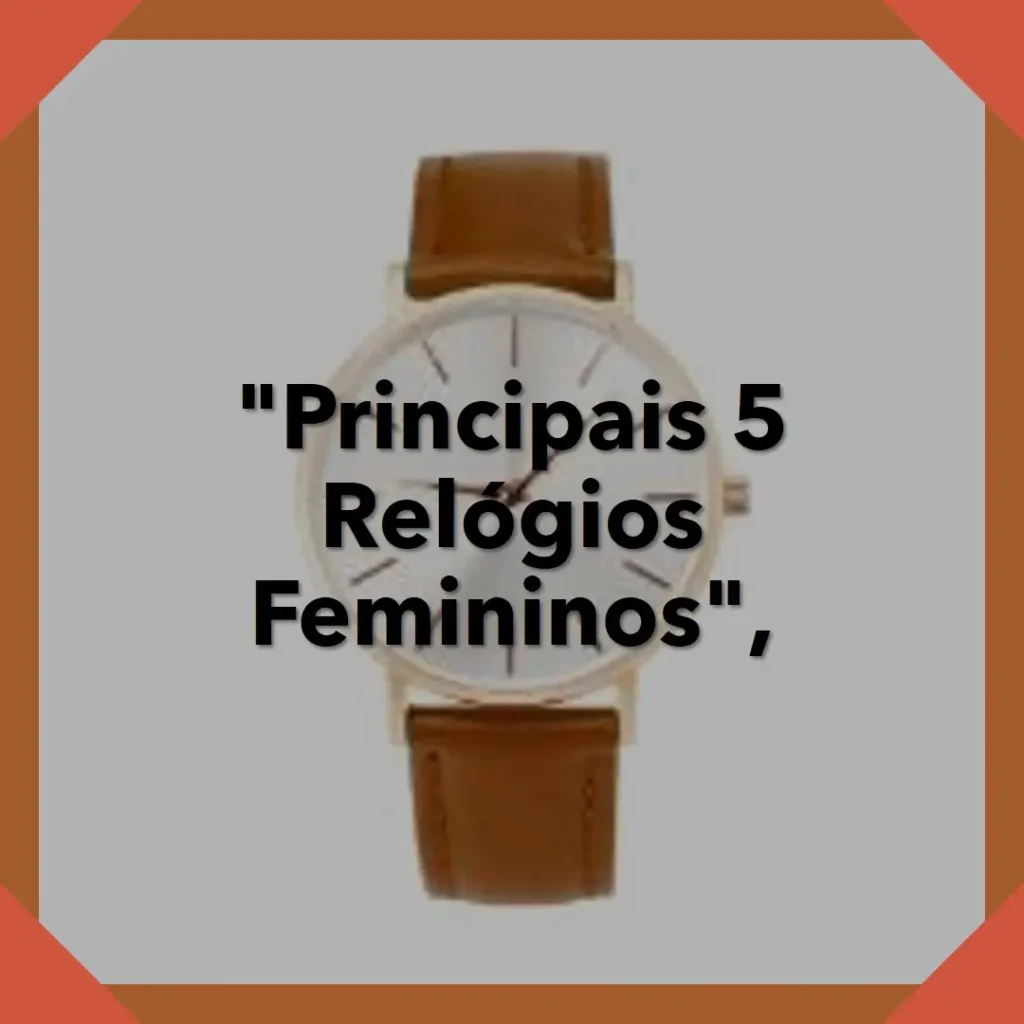 Principais 5 Relógio Feminino Smartwatch