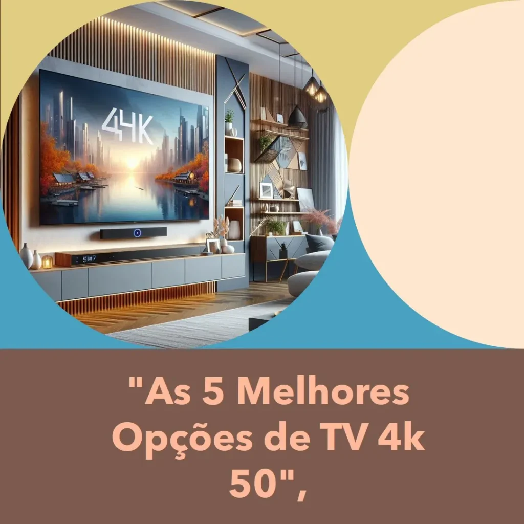 As 5 Melhores Opções de TV 4k 50