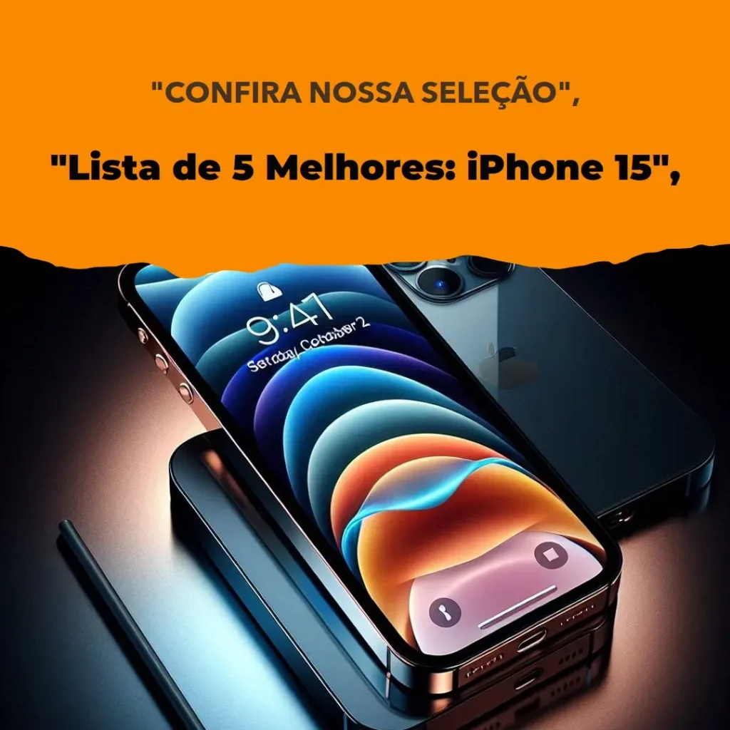 Lista de 5 Melhores: iPhone 15