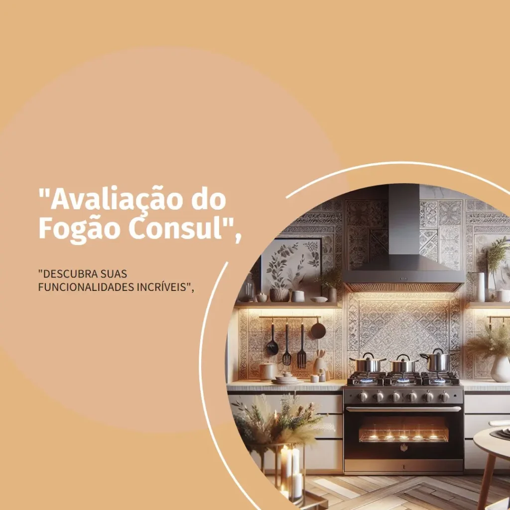 Fogão Consul 4 bocas com acendimento automático
