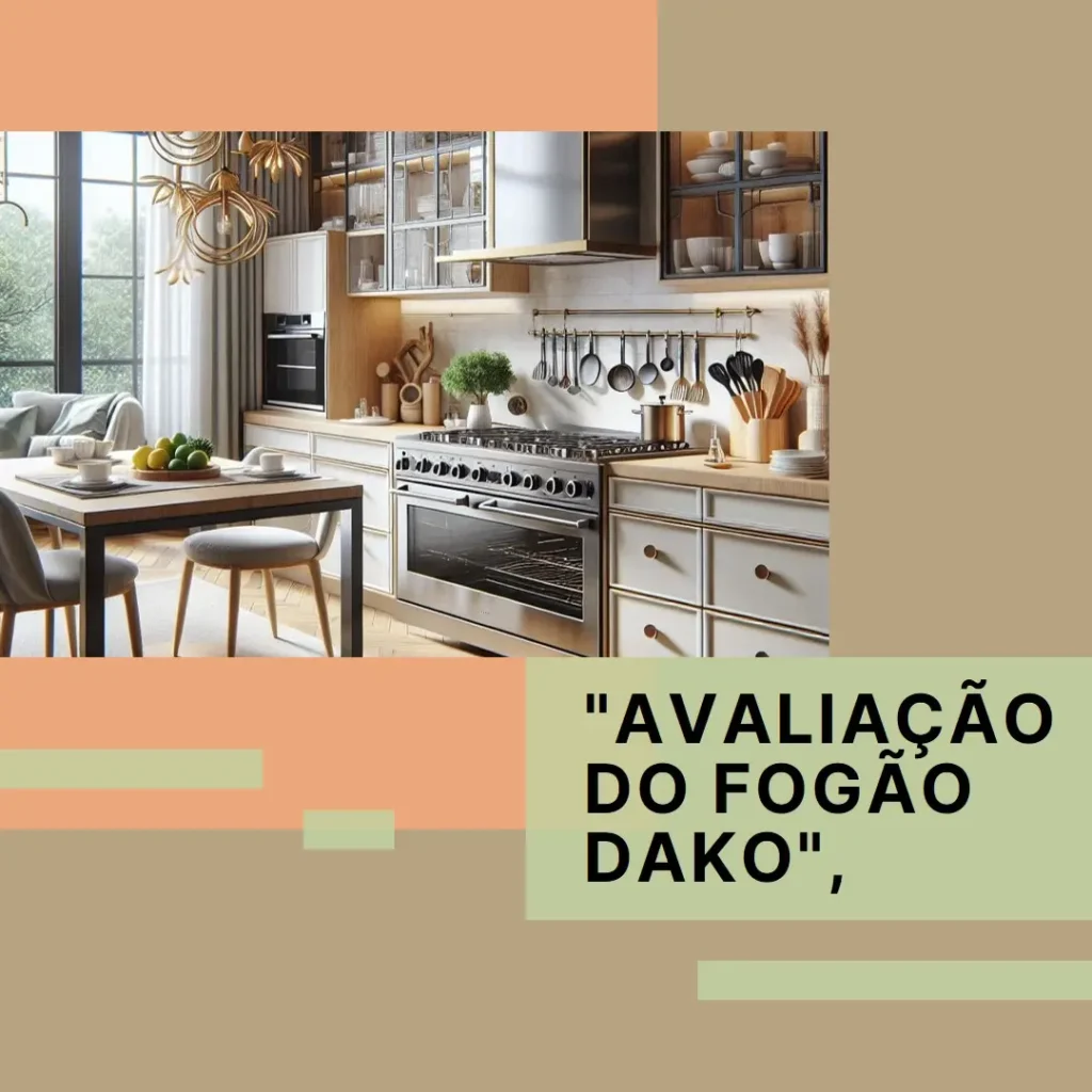 Fogão 4 Bocas Dako Supreme Glass com Mesa de Vidro