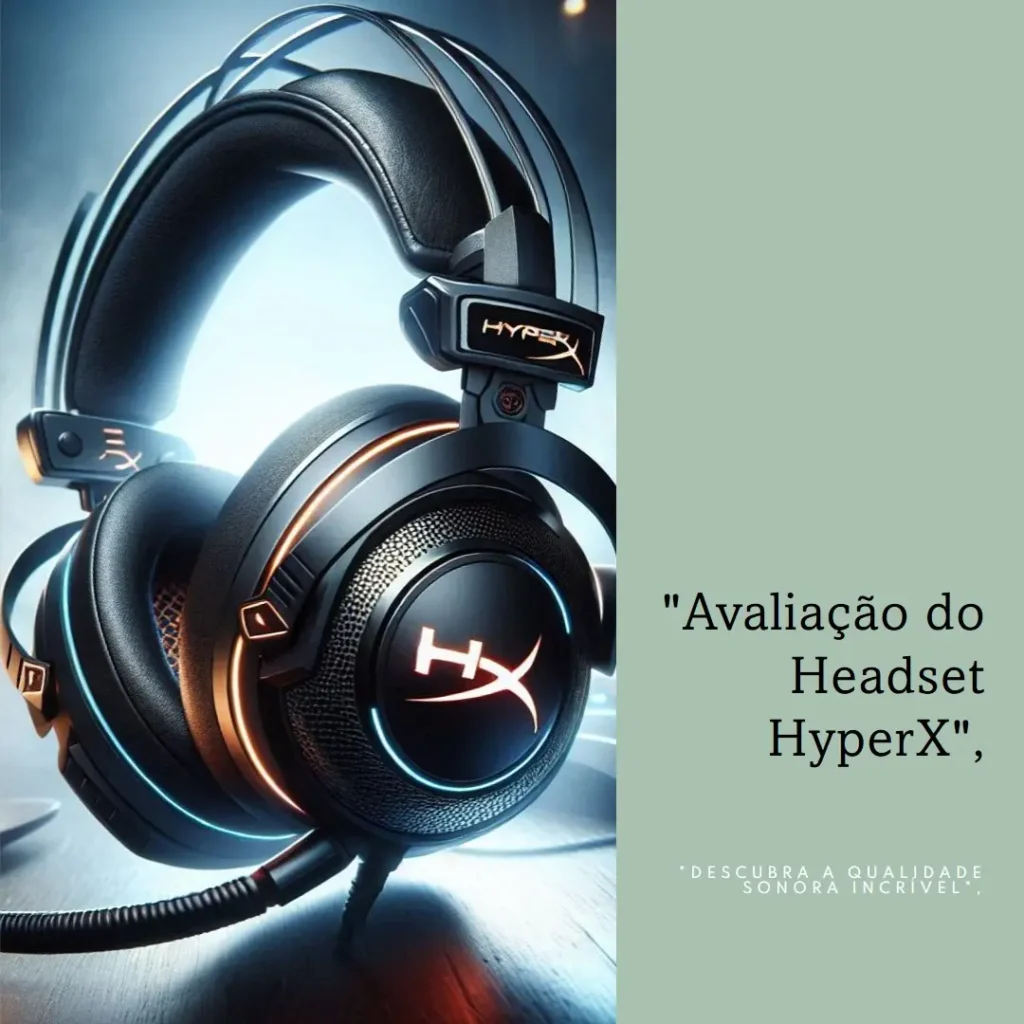 Headset HyperX Cloud II Wireless – Som imersivo e conforto