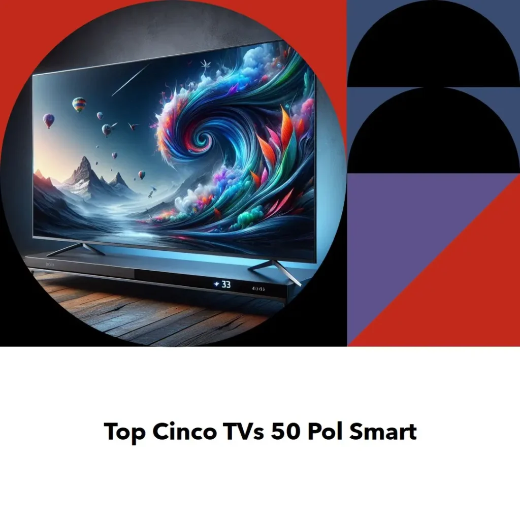 Top Cinco TV 50 pol smart
