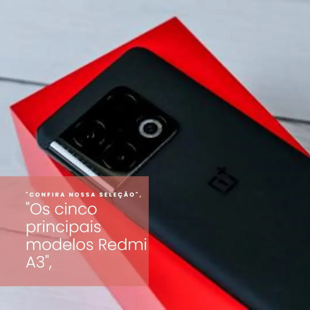 Top Cinco Modelos de Redmi A3 3gb/64gb