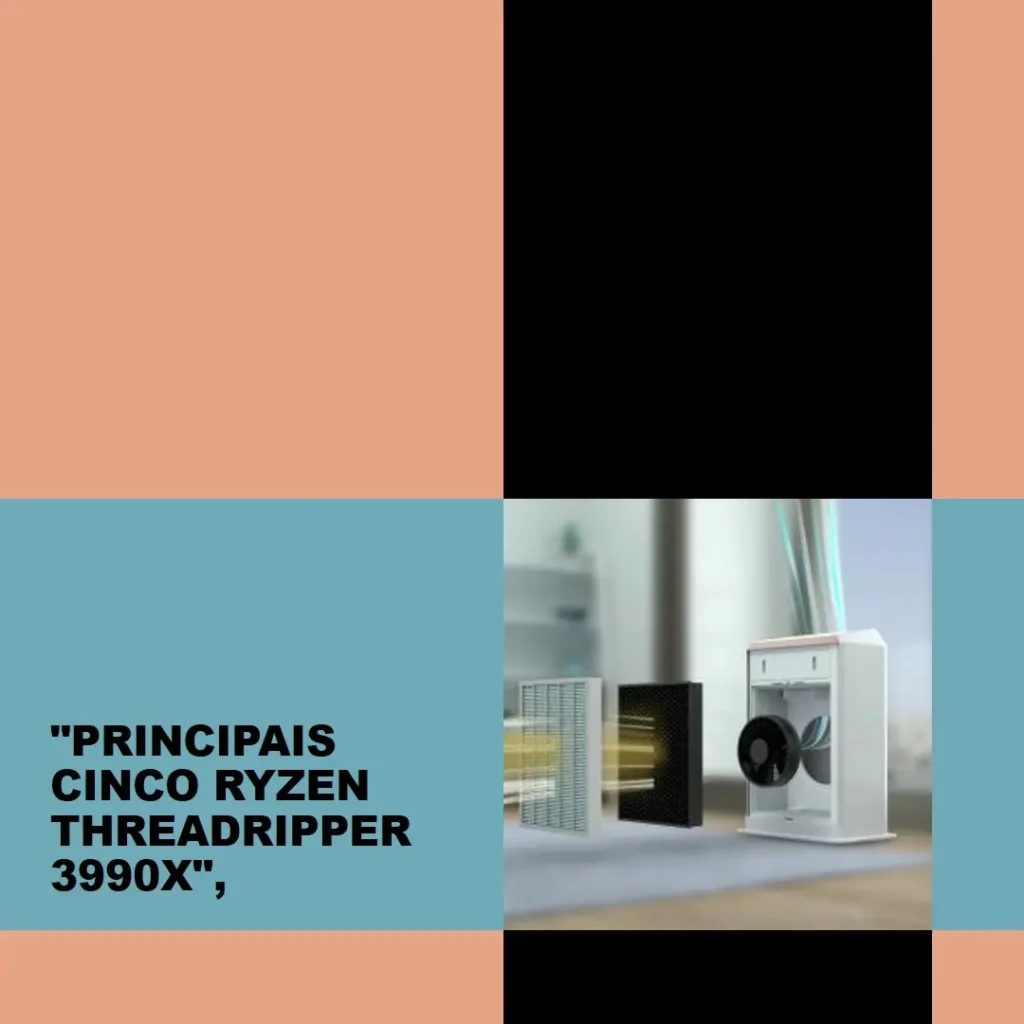 Principais Cinco Ryzen Threadripper 3990x