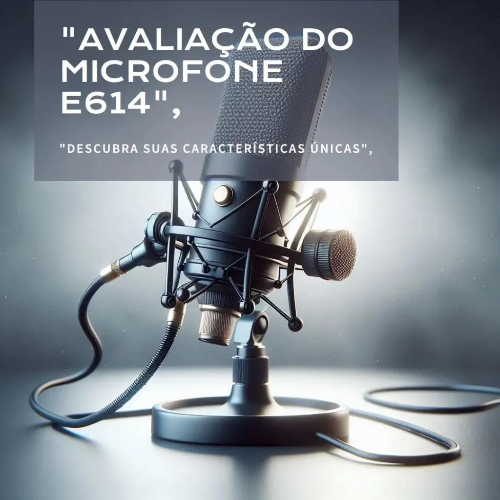 Microfone Condensador Super Cardióide Sennheiser E614: Ideal para Gravações Profissionais