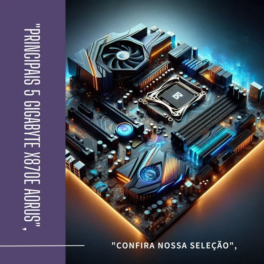 Principais 5 Gigabyte x870e Aorus elite wifi