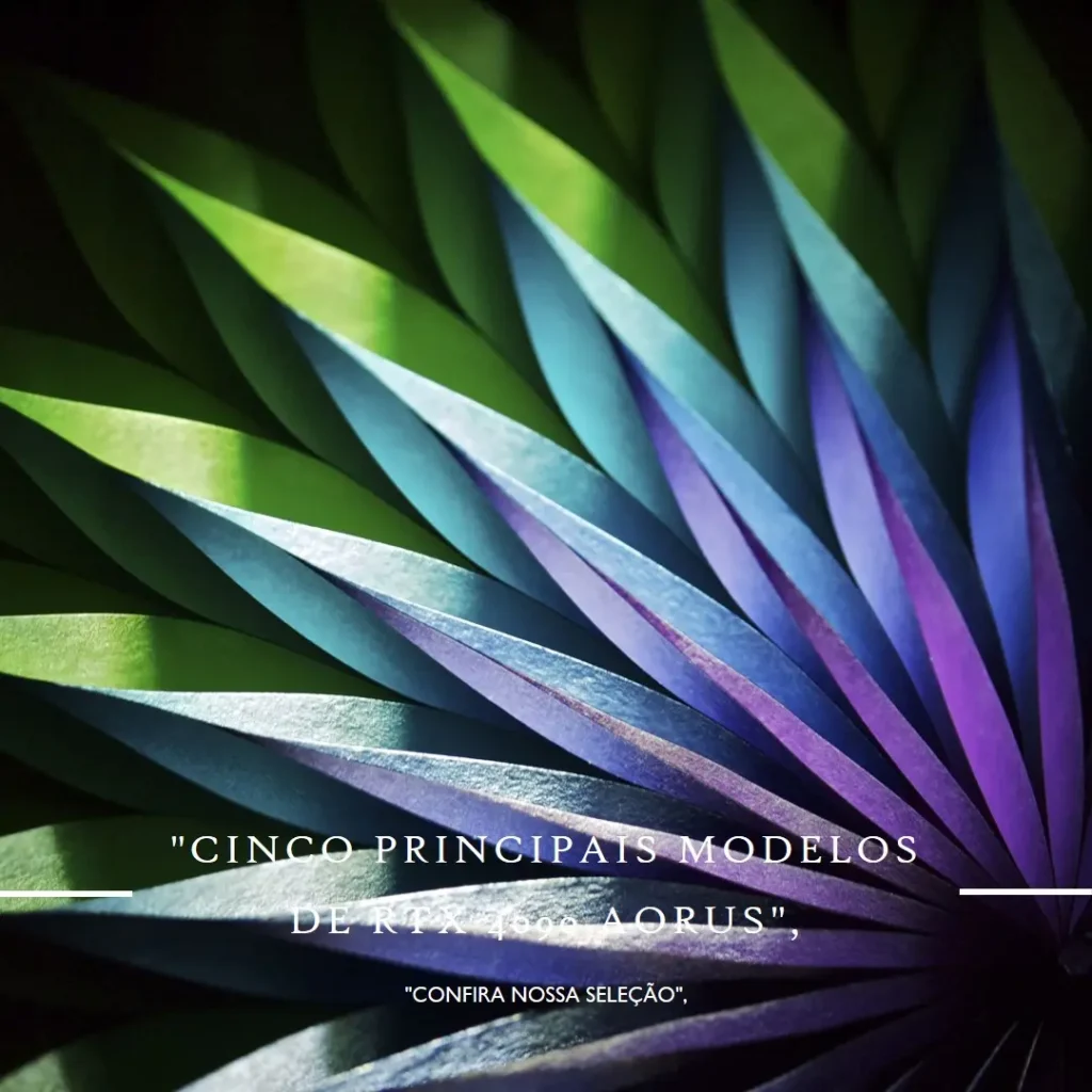 Cinco Principais Modelos de RTX 4090 Aorus