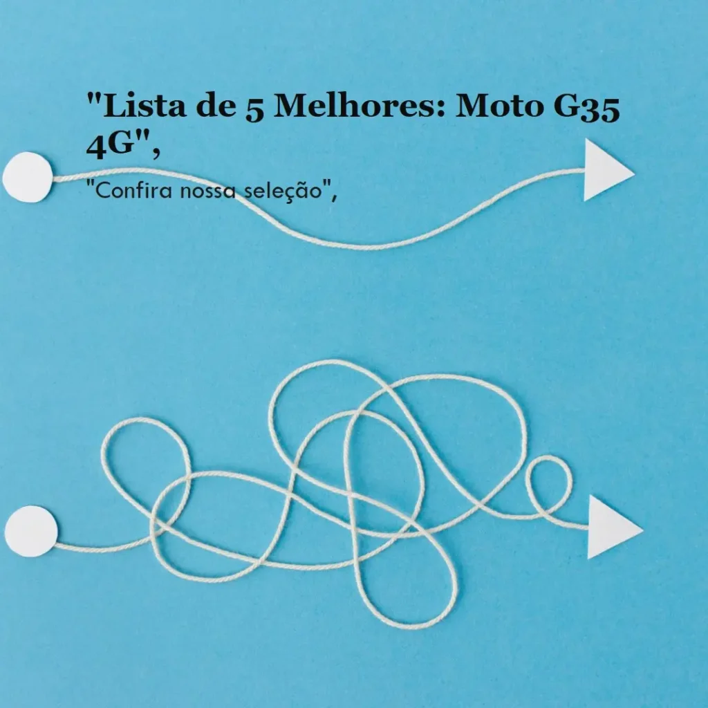 Lista de 5 Melhores: Moto G35 4g