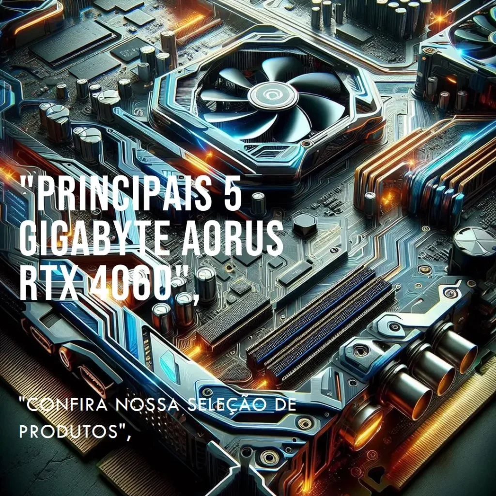 Principais 5 Gigabyte Aorus Geforce RTX 4060 ti elite 8g