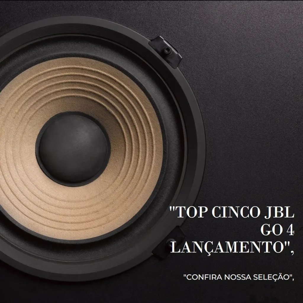 Top Cinco JBL GO 4 lançamento