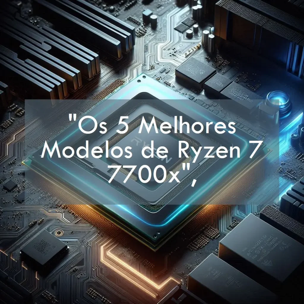 Os 5 Melhores Modelos de ryzen 7 7700x