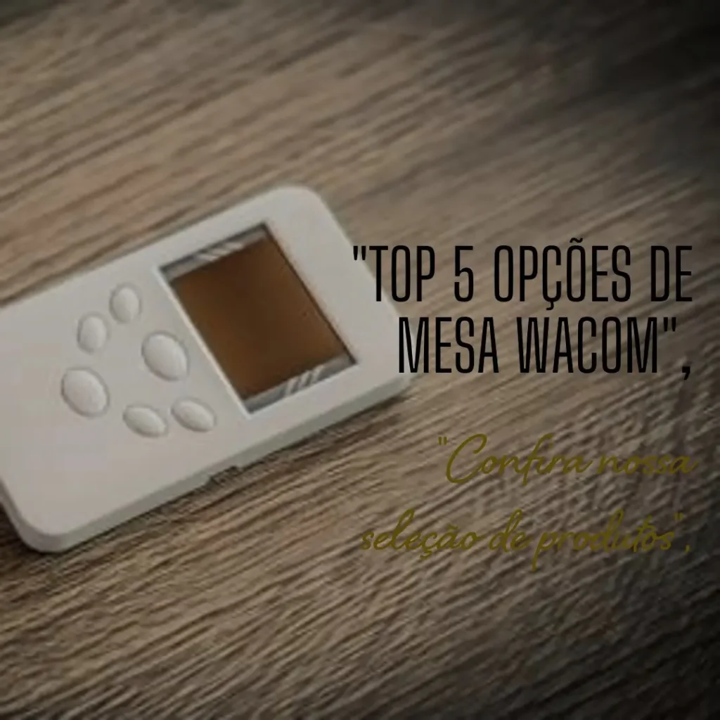 Top 5 Opções de mesa digitalizadora wacom one