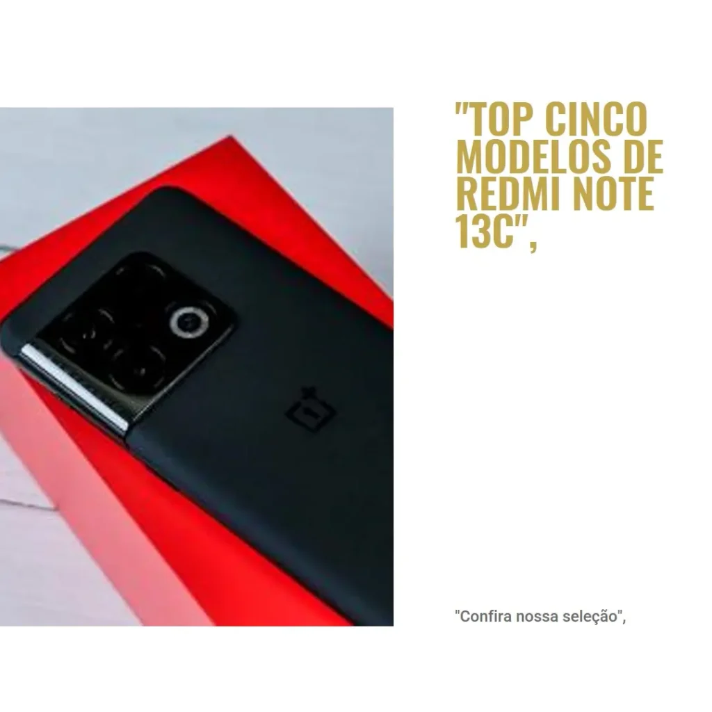 Top Cinco Modelos de Redmi note 13c