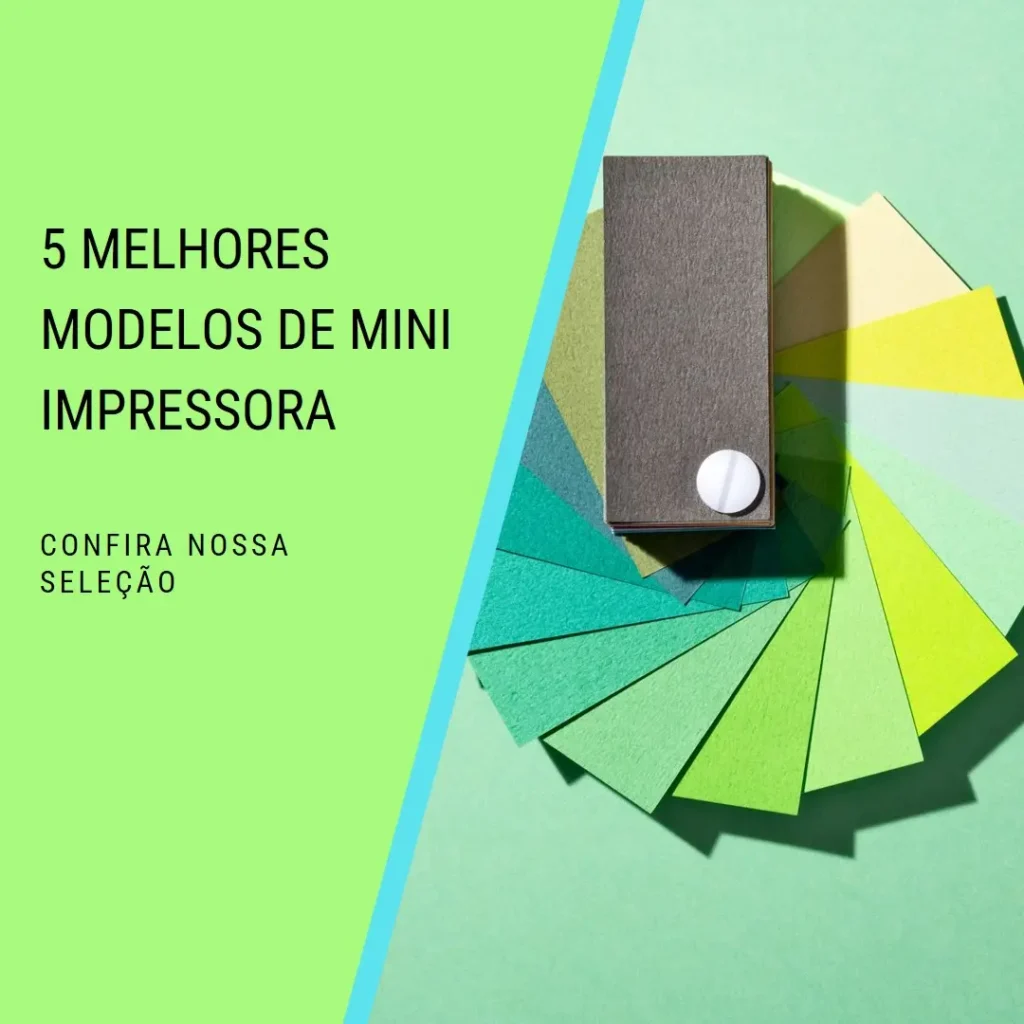 5 Melhores Modelos de Mini Impressora Adesivo