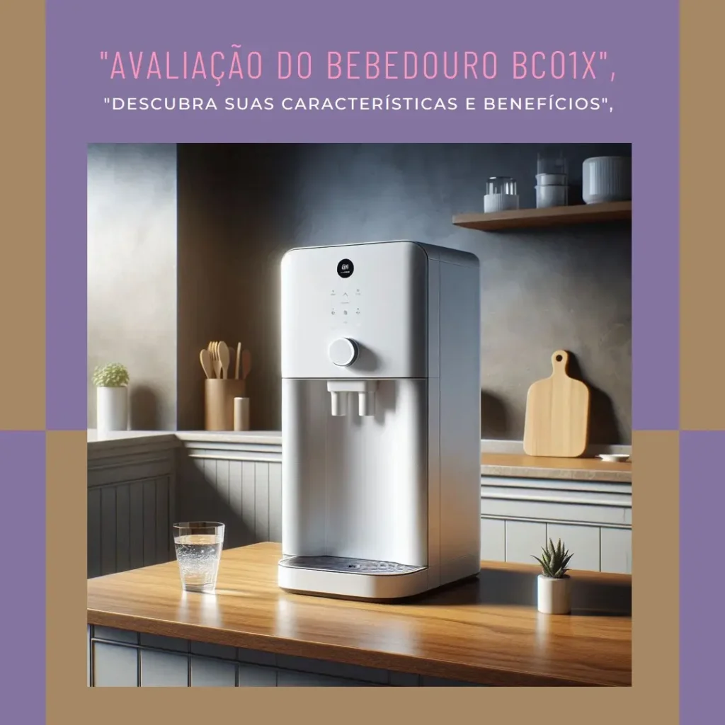 Bebedouro Electrolux BC01X: Alta Capacidade de Refrigeração e Design Moderno