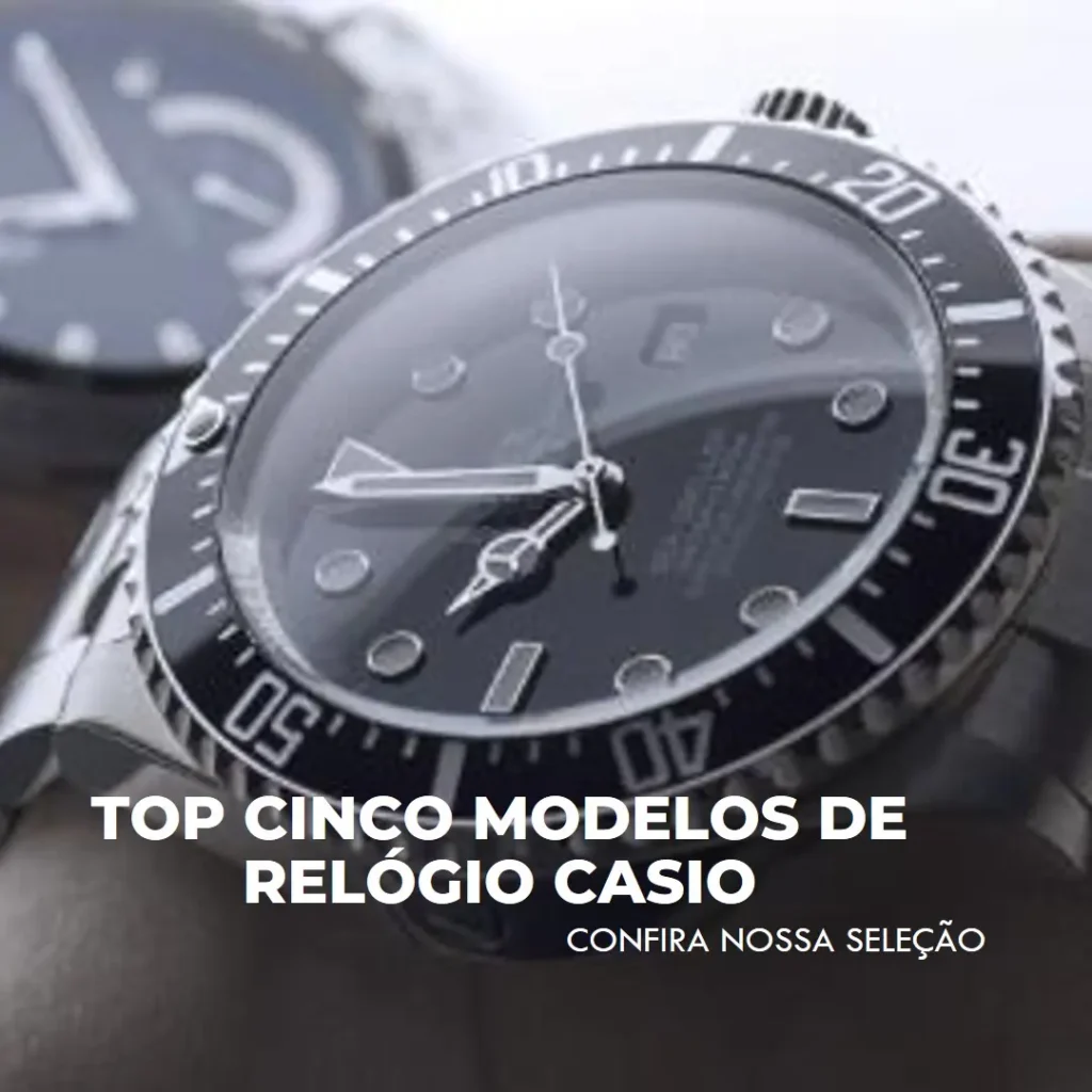 Top Cinco Modelos de Relogio Casio Vintage