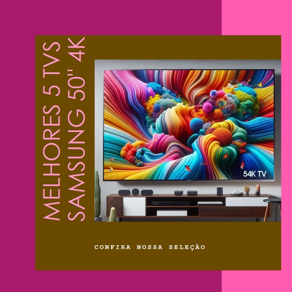 Melhores 5  TV samsung 50 polegadas smart 4k
