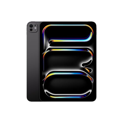 Apple 2024 iPad Pro de 11 polegadas (Wi-Fi, de 256 GB, Vidro convencional) - Preto-espacial (M4)