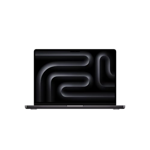Apple 2024 MacBook Pro (de 14 polegadas, Processador M4 da Apple com CPU 10‑core e GPU 10‑core, 16GB Memória unificada, 512 GB) - Preto sideral