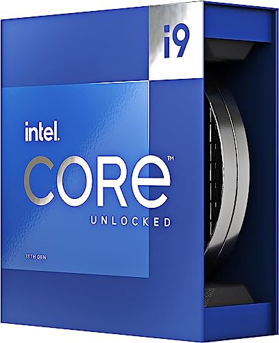 Intel Processador de desktop para jogos Core i9-13900K 24 núcleos (8 P-cores + 16 E-cores) com gráficos integrados - desbloqueado 13ª GERAÇÃO