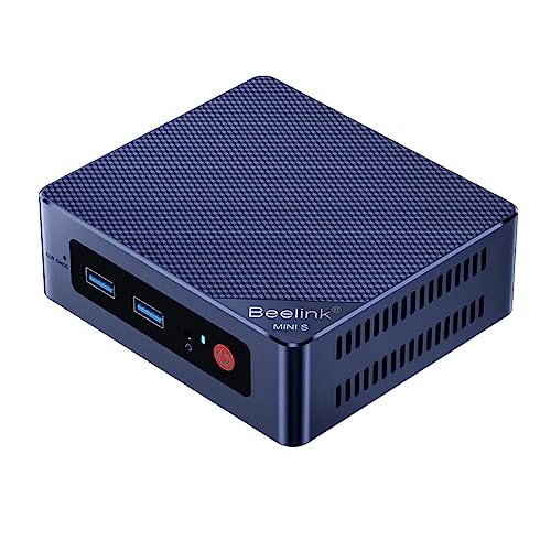 Mini Pc Mini S Processador Intel Alder Lake N95 de 12ª Geração 16gb de RAM 500gb Ssd Armazenamento Interno Ideal para Uso Doméstico ou Profissional - No Brasil