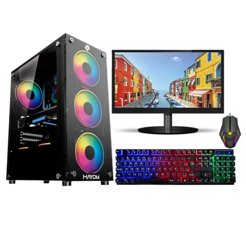 PC GAMER AMD RYZEN 5 5600GT - 16GB DDR4 - SSD 480GB - RADEON VEGA 7 - MONITOR 19'' - KIT GAMER RGB