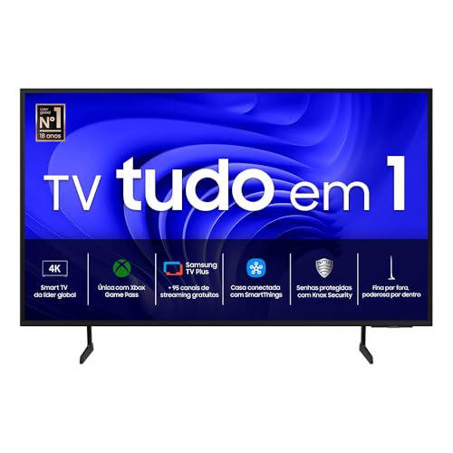 Samsung Smart TV 65" UHD 4K 65DU7700 - Processador Crystal 4K, Gaming Hub