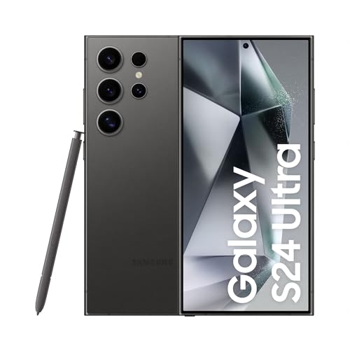 Smartphone Samsung Galaxy S24 Ultra, Galaxy AI, Selfie de 12MP, Tela de 6.8" 1-120Hz, 512GB, 12GB RAM - Titânio Preto