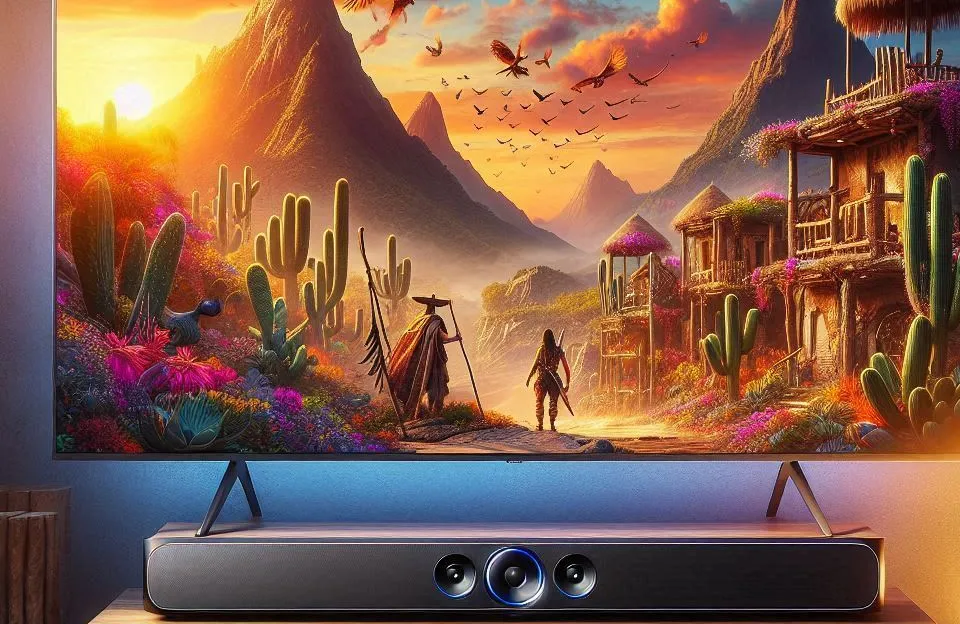 Samsung Combo Smart TV 55” QLED 4K 55Q70D + Soundbar