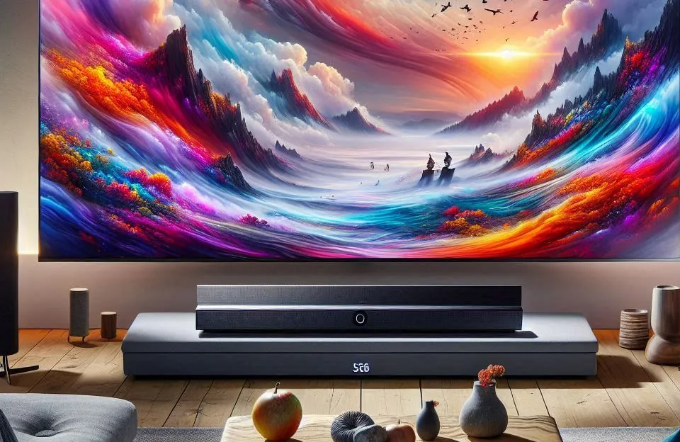 Samsung Smart TV 55" QLED 4K 55Q70D + Soundbar