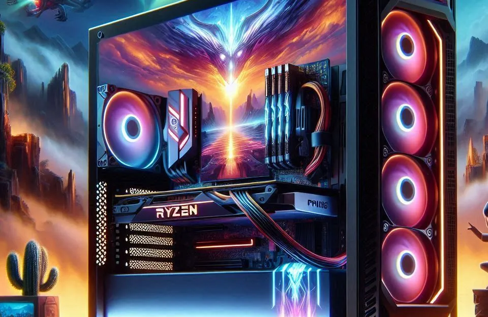 PC Gamer Range Ryzen 7 5700X com RTX 3060 e 16GB RAM