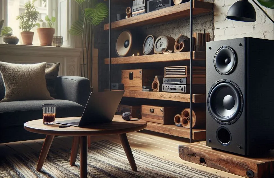 JBL CI8P Subwoofer Ativo 8" 100W com Bass-Reflex