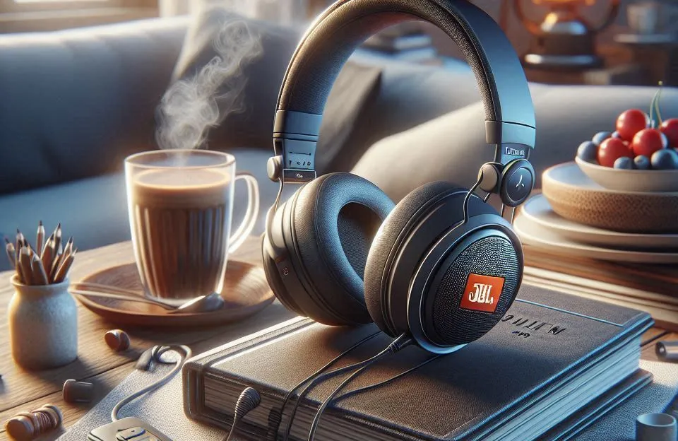 Fone de ouvido JBL Quantum 100 com microfone e conforto