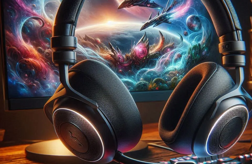 Headset JBL Quantum 100 com som imersivo e microfone