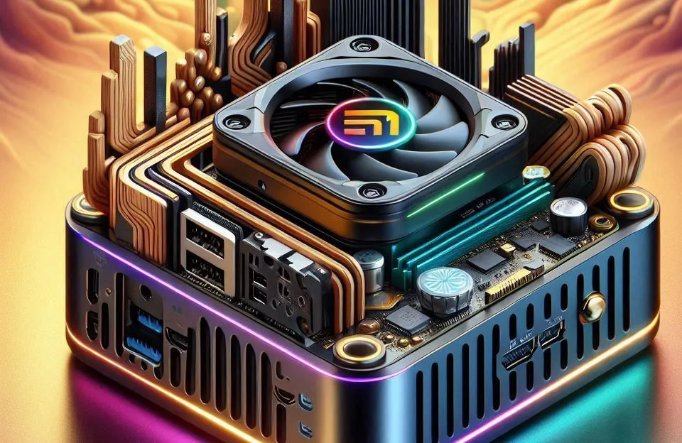 Beelink Mini PC EQR6 com Ryzen 9 e RAM DDR5