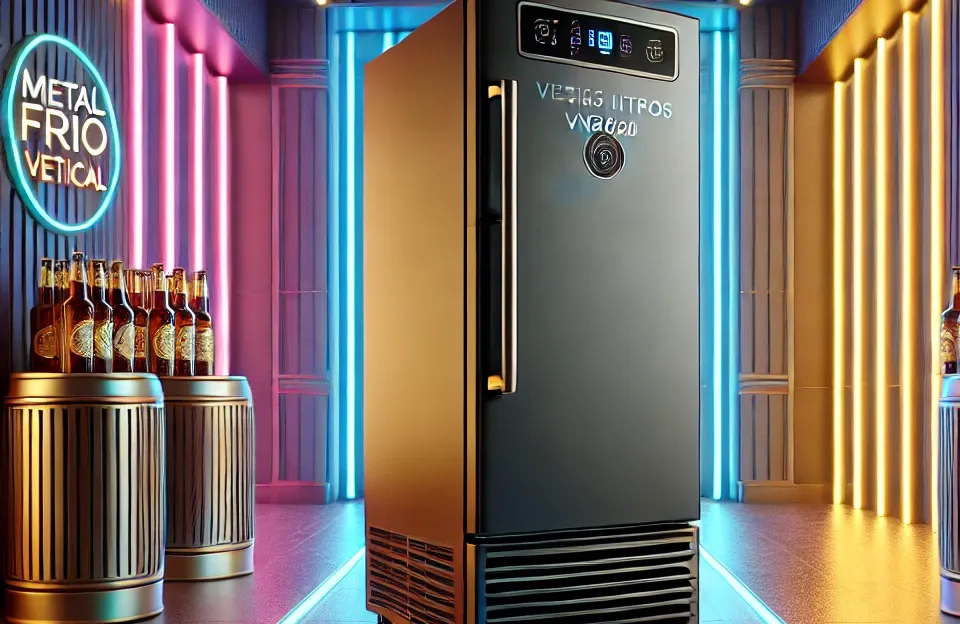 Cervejeira Metalfrio Vertical 336 Litros Optima Preto VN28FP 220V: Eficiência e Estilo para Seu Negócio