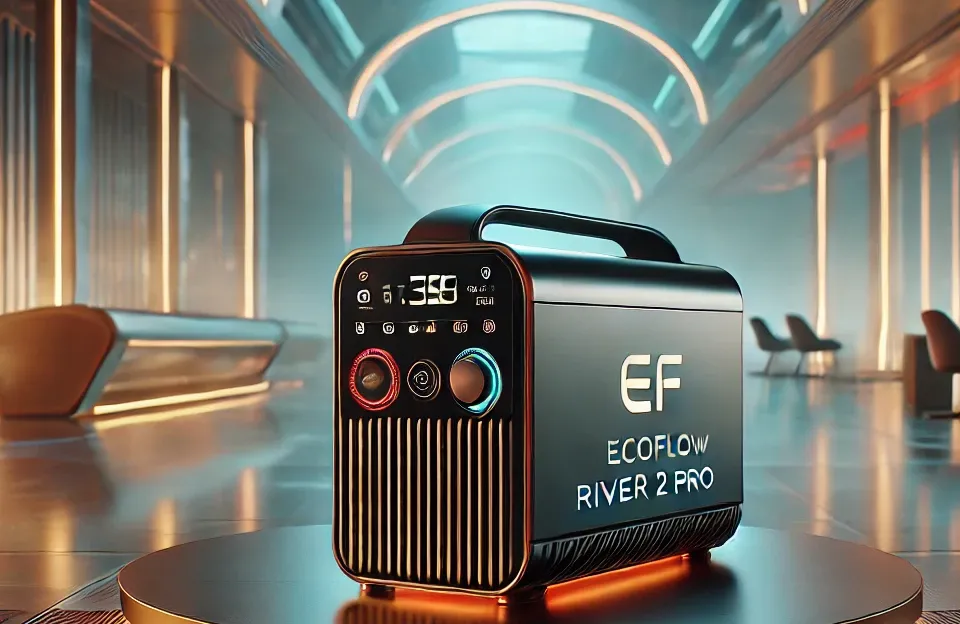 EF ECOFLOW Portable Power Station RIVER 2 Pro: Energia Portátil para Todas as Ocasiões