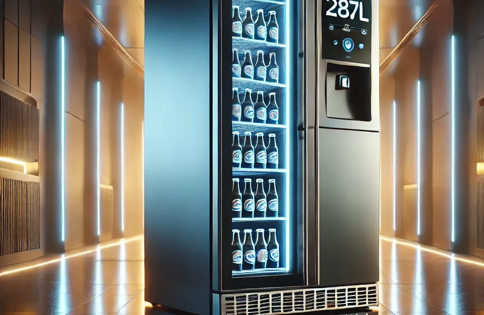 Cervejeira Metalfrio 287L com vidro antiembaçante