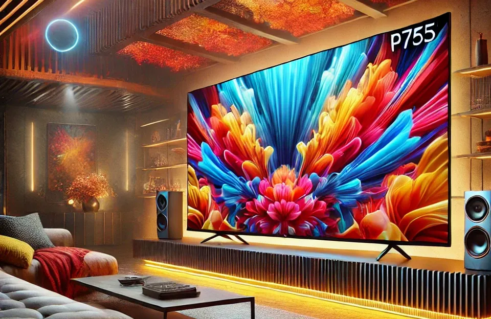 TCL LED SMART TV 75” P755 com Dolby e Google TV
