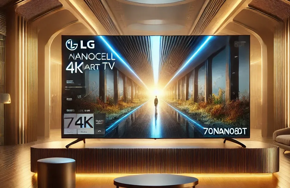 Smart TV 4K 70" LG NanoCell 70NANO80T: Alta performance e recursos incríveis para sua casa