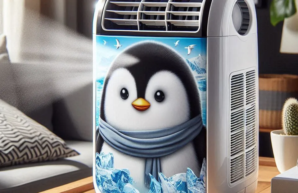 Ar Condicionado Portátil Delonghi Pinguino 12000 BTU, Frio
