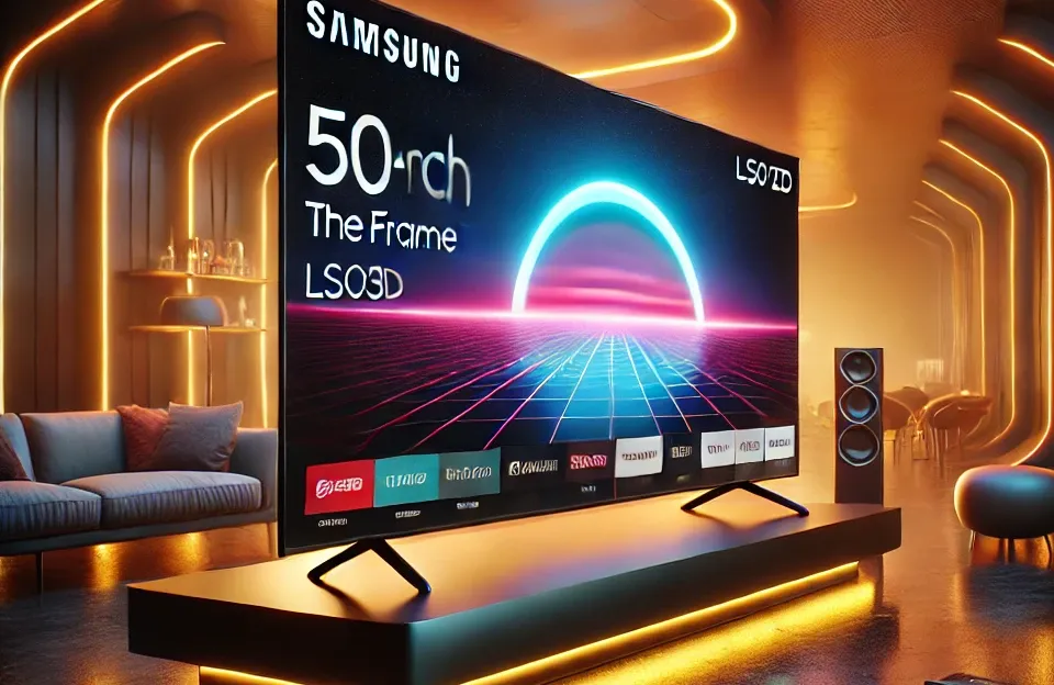 Samsung Smart TV 50 polegadas QLED The Frame LS03D - Tela Matte: Inovação e Estilo para Sua Casa
