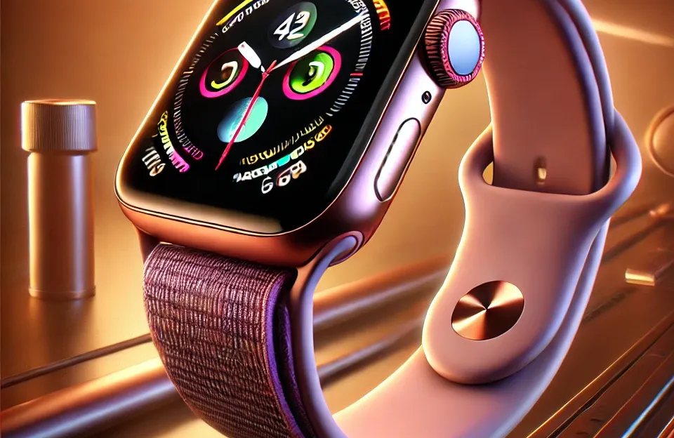 Apple Watch Series 10 GPS • Caixa ouro rosa de alumínio – 42 mm • Pulseira loop esportiva ameixa: Desempenho, Estilo e Funcionalidade