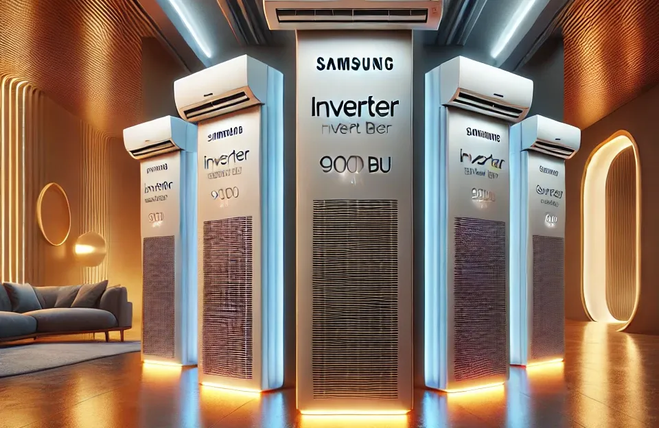 5 Melhores Modelos de ar condicionado split 9000 btus quente e frio Samsung inverter