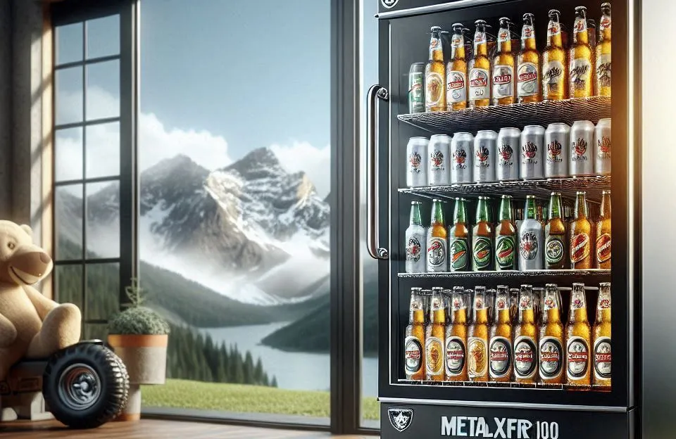 Cervejeira Vertical Metalfrio Beer Maxx 300 com Porta Glass Viewer 287L
