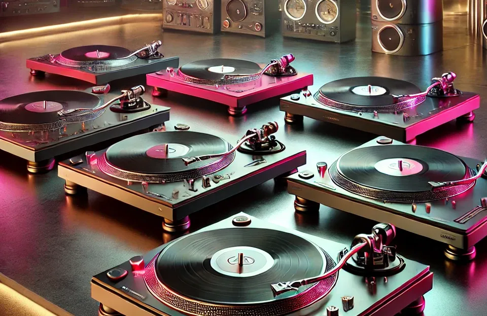 Principais 5 toca-discos vinil audio-technica